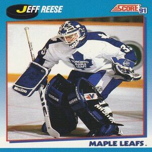 Jeff Reese - Score '91 NHL Hockey Card